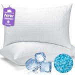 PlushHavenCloud New Adjustable Pillows Queen Size Set of 2 - Cooling Shredded Memory Foam Pillow for Sleeping 2 Pack, Bed Pillows for Side, Back, and Stomach Sleepers, Supportive, Washable Cover
