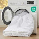 Bedsure Queen Size Comforter Set, White Soft Prewashed Bedding for All Seasons, 3 Pieces GentleSoft™ Warm Down Alternative Bed Set, 1 Lightweight Comforter (90"x90") and 2 Pillowcases (20"x26")