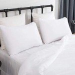 CLOTHKNOW White King Size Comforter Set 3Pcs White Bedding Comforter Sets Plain White Comforter King Solid White Bed Comforter Sets White Comforter Sets King