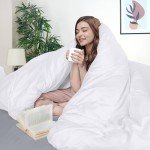 Utopia Bedding Duvet Cover Queen Size - 1 Comforter Cover with 2 Pillow Shams - 3 Pieces Bedding Duvet Cover with Zipper Closure - Soft Brushed Microfiber, 90 X 90 Inches (White)