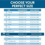 Guardmax Zippered Mattress Encasement - Queen Size - 100% Waterproof and Bed Bug Proof Mattress Protector - 6 Sided Absorbent Mattress Cover - Bed Sheet is Soft, Breathable, and Hypoallergenic.