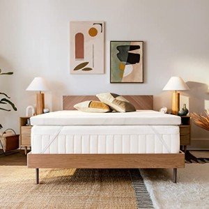 TEMPUR-Adapt 3" Memory Foam Mattress Topper, Twin, White