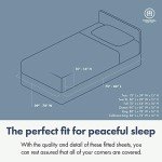 Threadmill 100% Cotton Sheets for Queen Size Bed - 600 Thread Count Queen Bed Sheets Set with 16” Deep Pocket - Sateen Weave 4-Piece Bedding Set with Cooling Effect, White