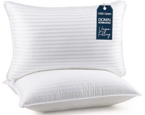 Utopia Bedding Bed Pillows for Sleeping King Size (White), Set of 2, Cooling Hotel Quality, for Back, Stomach or Side Sleepers