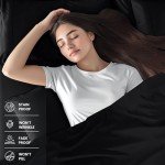 Utopia Bedding King Bed Sheets Set - 4 Piece Bedding - Brushed Microfiber - Shrinkage and Fade Resistant - Easy Care (Queen, Black)