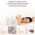 Thermee Micro Flannel Blanket King Size Heated Blanket with 10 settings, Programable Heating Blanket, Luxuriously Soft Heated Throw Blanket, Rapid Heating Thermal Blanket, Warm Blanket - Sand