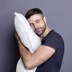 Utopia Bedding Bed Pillows for Sleeping (White), Queen Size, Set of 2, Hotel Pillow, Cooling Pillows for Side, Back or Stomach Sleepers