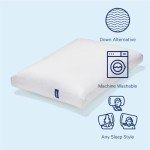 Casper Sleep Essential Pillow for Sleeping, Standard, White