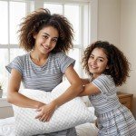 Shredded Memory Foam Pillows, Bed Pillows Queen Size Set of 2, Cooling Pillows for Sleeping, Adjustable Firm Pillows for Side Back and Stomach Sleepers, Bed Pillows with Washable Removable Cover