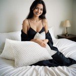 Shredded Memory Foam Pillows, Bed Pillows Queen Size Set of 2, Cooling Pillows for Sleeping, Adjustable Firm Pillows for Side Back and Stomach Sleepers, Bed Pillows with Washable Removable Cover