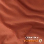 YIRDDEO Queen Comforter Set - Comforter Queen Size Sets with Ball Pom Fringe, Soft Bedding Set for All Seasons - 3 Pieces, 1 Comforter (90"x90") & 2 Pillow Shams (20"x26"), Terracotta