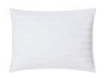 DOWNLITE Down Extra Thin, Flat & Soft Pillow for Stomach Sleepers (Hypoallergenic) (Standard/Queen)