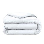 Bare Home Duvet Insert Kids Comforter - Extra Long - Goose Down Alternative - Ultra-Soft - Premium 1800 Series - All Season Warmth - Bedding Comforter (Twin/Twin XL, White)