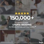 Utopia Bedding King Bed Sheets Set - 4 Piece Bedding - Brushed Microfiber - Shrinkage and Fade Resistant - Easy Care (King, Black)