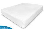 Twin (6-8 in. Deep) SureGuard Mattress Encasement - 100% Waterproof, Bed Bug Proof, Hypoallergenic - Premium Zippered Six-Sided Cover