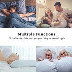 DROVAN Mattress Topper Queen Size - Extra Thick Mattress Pad Cover - Pillow Top Deep Pocket with Breathable 7D Spiral Fiber Filling Cooling Mattress Cover