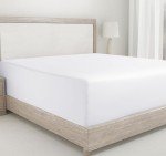 California Design Den White Fitted Sheet Full Size, 100% Cotton 400 Thread Count Sateen, Deep Pocket, Durable, Better Than Egyptian Quality Fitted Sheet Only (Full, White)