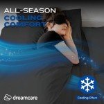 DREAMCARE Twin XL Sheet Sets - 4pc Cooling Sheets XL Twin Sheets - Twin XL Sheets up to 21” Deep Pocket – Hotel Luxury Extra Long Bed Sheets 100% Brushed Microfiber with Side Pocket - Gray