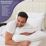 HKYLRAN Bed Pillows King Size Set of 2,for Sleeping, Adjustable King Pillows 2 Pack with Zipper, Cooling Hotel Quality with Premium Soft Down Alternative Fill
