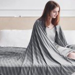 Guohaoi Cooling Throw Blanket for Hot Sleepers,Arc-Chill Q-Max >0.5 Cool Fiber,100% Oeko-Tex Certified Lightweight Summer Cool Blanket for Travel/Outdoor Ultra Cold Breathable,50''x70''