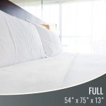 DMI Waterproof Mattress Protector and Mattress Cover, Encased Zippered Fit, Full, Packaging may vary
