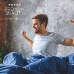 Mueller Luxury 6 Piece Queen Sheet Set - Ultra-Soft 1800 Series, Cooling & Breathable Hotel Quality Bed Sheets, Deep Pocket up to 16" - Hypoallergenic, Wrinkle-Resistant, Oeko-TEX, Navy