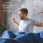 Mueller Luxury 6 Piece Queen Sheet Set - Ultra-Soft 1800 Series, Cooling & Breathable Hotel Quality Bed Sheets, Deep Pocket up to 16" - Hypoallergenic, Wrinkle-Resistant, Oeko-TEX, Navy