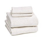 Amazon Basics 4 Piece Bed Sheets Set, 100% Cotton Jersey, Includes Super Soft, Flat and Fitted Sheets, Pillowcase, King, Oatmeal, Solid