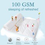 YOUR MOON Summer Lightweight Wool Comforter - Breathable & Thin Duvet Insert for Hot Sleepers, 100% Australian Wool Filling 100gsm with Pure Cotton Shell-Queen Size (White)