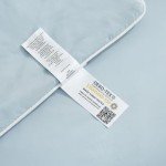Cozy Bliss Cooling Comforter Queen Size, Cooling Blankets for Hot Sleepers and Night Sweats, Blue Summer Comforter for Queen Size Bed, Breathable Soft Lightweight Silk Smooth