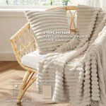 Bedsure King Comforter Set 5 Pieces - Bed in a Bag with Fleece Throw Blanket and Decorative Pillow, Lightweight Bedding Comforter Sets, All Season Bedding, Khaki