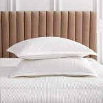 Bedsure Cotton Duvet Cover Queen - 100% Cotton Waffle Weave Coconut White Duvet Cover Queen Size, GentleSoft™ and Breathable Bedding Set for All Season, 3 Pieces, 90"x90"