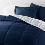 Linen Market Reversible Queen/Full Comforter Set (3 Piece) - Bring Luxury Home with Our Soft and Lightweight Down Alternative Comforters Queen Size - This Includes Your Comforter and 2 Pillow Shams