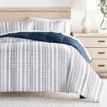 Linen Market Reversible Queen/Full Comforter Set (3 Piece) - Bring Luxury Home with Our Soft and Lightweight Down Alternative Comforters Queen Size - This Includes Your Comforter and 2 Pillow Shams