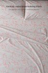 Luxape Elegant Bow Bedding Sheets Set – 1 Flat Sheet - 1 Fitted Sheet - 2 Pillowcovers - Coquette Aesthetic, Pink - Soft, Breathable & Cozy Sheet - Bow Girly - Bow Decor (Pink Bows, Twin)