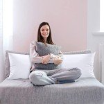 Utopia Bedding Full Body Pillow for Adults (White, 20 x 54 Inch), Long Pillow Insert for Sleeping, Ideal for Side Sleepers