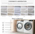 Simple&Opulence 100% Linen Duvet Cover Set, 3 PCS Natural French Flax White Ruffle Duvet Cover Queen Size, Breathable Comfy Linen Bedding Comforter Cover with 2 Pillowcases (White, 88" X 92")