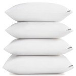 Luxury Hotel Pillows for Sleeping 4 Pack,Bed Pillows Standard Size Set of 4,Down Alternative Filling,Pillows for Back,Stomach or Side Sleepers