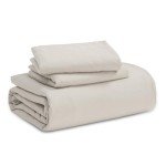 Bedsure Duvet Cover Queen Size - 3 Pieces Prewashed Extra Soft Bedding Set, Includes 1 Duvet Cover 90x90 Inches with Zipper Closure & 2 Pillow Shams, Linen, Comforter Not Included
