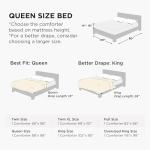 Bedsure Queen Comforter - Comforters Queen Size for All Season, Ultra-Soft Down Alternative & Prewashed Duvet Insert with 4 Tabs - Machine Washable, Linen, 88x88 Inches