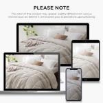 Bedsure Queen Comforter - Comforters Queen Size for All Season, Ultra-Soft Down Alternative & Prewashed Duvet Insert with 4 Tabs - Machine Washable, Linen, 88x88 Inches