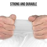 Ultrasac High Performance Queen Size Mattress 2.0 MIL (eq) Clear Cover Waterproof Bags - 70" x 92" - Pack of 1 - for Moving, Storage, & Commercial