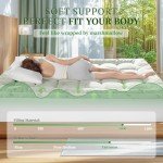 LIANLAM Bambu_Viscose Mattress Topper Queen,1000 GSM Cooling Mattress Pad,Extra Thick Pillow Top Mattress Topper for Back Pain,Soft Mattress Protector Cover with 8"-18" Deep Pocket(60"x80")