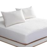 King Size Waterproof Mattress Protector Fitted Mattress Pad Cover with Deep Pocket Up to 18''