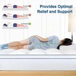 KAYFIA Full Mattress Topper,Extra Thick Mattress Pad Cover for Deep Sleep,3D+7D Snow Down Alternative Fill Overfilled Plush Pillow Top with 8-23 Inch Deep Pocket-White