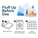 COONP Queen Mattress Topper, Extra Thick Pillowtop, Cooling and Plush Mattress Pad Cover Cotton Top Bed Topper Protector with 8-21 Inch Deep Pocket