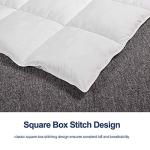ACCURATEX Duvet Insert Queen Comforter - Fluffy Down Alternative Fill Hotel Collection Comforter for Queen Bed,Lightweight Soft All Season Duvet Insert with Corner Tabs - Machine Washable,White,90x90