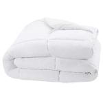 Amazon Basics White Down Alternative Comforter and Duvet Insert with Corner Tabs (Twin, Light)