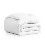 UGG Full/Queen Comforter Duvet Insert Cooling Lightweight Down Alternative Hypoallergenic Washable Quilted Fluffy Comforter Blanket with Corner Tabs for Duvet Cover, Full/Queen, White (Danielle)