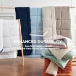 Bedsure Oversized King Comforter Duvet Insert, All Season Bed Comforter, Quilted Down Alternative Duvet, Box Stitched Comforters with Corner Tabs, Washable, 116 x 98 Inches (White)